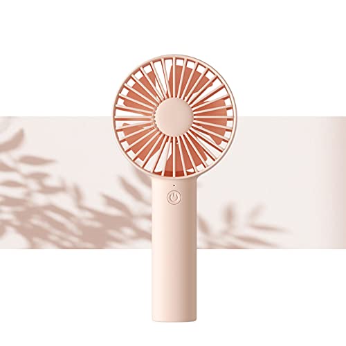 JISULIFE Handheld Mini Fan, Portable and Small with 3 Speeds, USB Rechargeable Battery Operate for Outdoor, Indoor, Makeu...