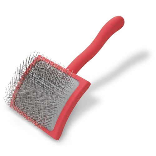 Chris Christensen Big G Dog Slicker Brush for Dogs (Goldendoodles, Labradoodles, Poodles), Groom Like a Professional, Fluf...