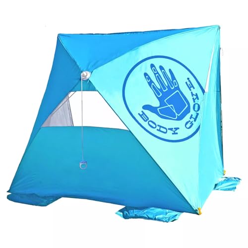 Body Glove Pop-Up Shelter for Beach and Sports 70in x 61in - Poolside Azure, Blue, 5979600434