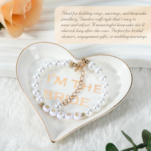 Bride to Be Gift Box - 15 Piece Bridal Shower & Engagement Gift Set for Bride, Wedding Presents for Future Mrs & Wifey, Th...