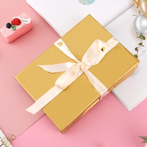 Gold Tissue Paper for Gift Bags - 30 Sheets of Gold Wrapping Tissue Paper Bulk Packaging Paper for Weddings Birthday DIY P...
