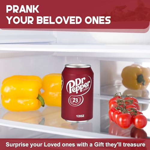 Doctor Pepper Candle - Smells Like the Real Soda - Cute Candles for Cool Gifts - Funny Candles for Any Occasion - Cute Thi...