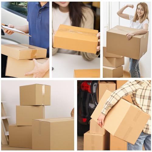 Swihauk 1.88 in x 66.6 YDs Heavy Duty Packing Tape with Dispenser, Strong & Durable Shipping Tape, Packaging Tape, Clear P...
