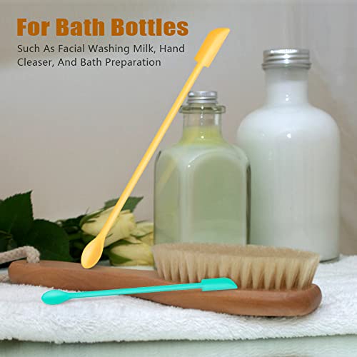 Silicone Spatula Set (6Pcs) - Mini Scraper Tool for Beauty & Food - Reach Every Last Drop, Multi-Size Spatulas for Makeup ...