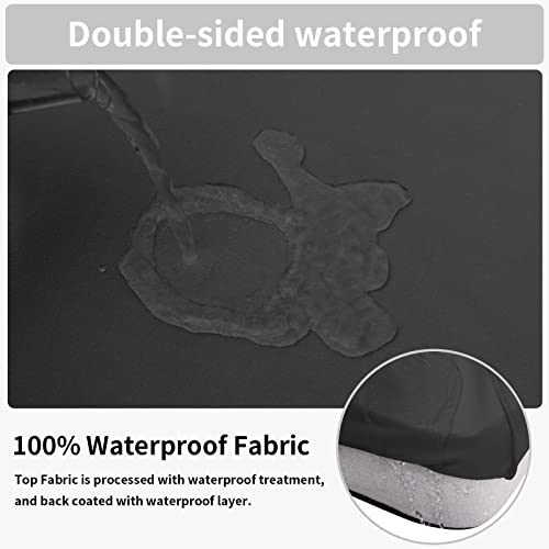 Easy-Going 100% Waterproof Chair Sofa Seat Cushion Slipcovers Couch Cushion Cover Stretch Furniture Protector for Kids, Pe...
