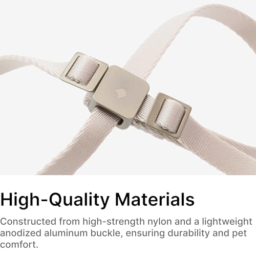 BuddyArmor Cat Harness and Leash 2-in-1, Escape Proof Anti-Chocking Harness Adjustable Lighweight Leash for Walking Outoor...