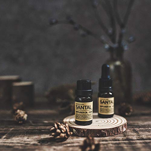 sesneslabs Santal Diffuser Oil, Niche Scent, Amber Coco Vanilla Cedar Sandalwood Musk Essential Oils Blend for Ultrasonic ...