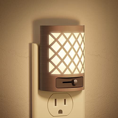 DORESshop Night Light, Night Lights Plug Into Wall [2 Pack], Plug in Night Light, Nightlight, Dusk to Dawn Sensor, Adjusta...