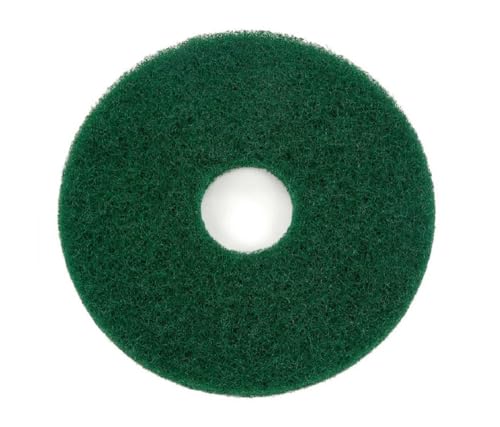 Oreck Commercial 437.056 Cleaning Orbiter Pad, 12" Diameter, For 550MC Orbiter Floor Machine, Green