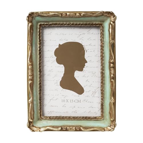 AELS 4x6 Inch Vintage Picture Frame, Elegant Antique Photo Frames with Glass Front, Photo Display, Tabletop Wall Hanging, ...