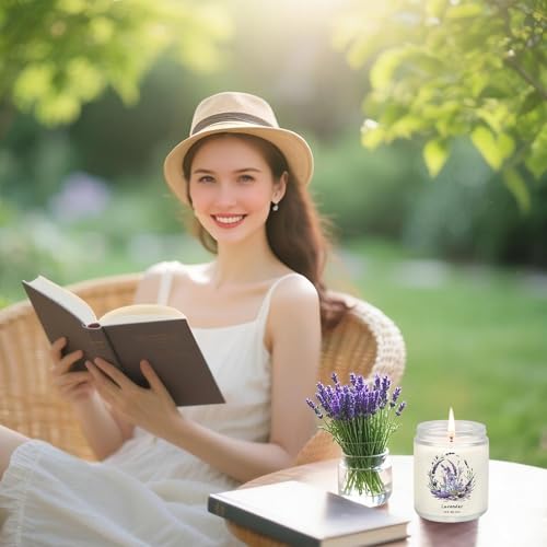 6 Pack Candles for Home Scented, 37.8 oz 300 Hour Long Lasting Aroma Candles,Scented Candles for Women, Natural Non Toxic ...