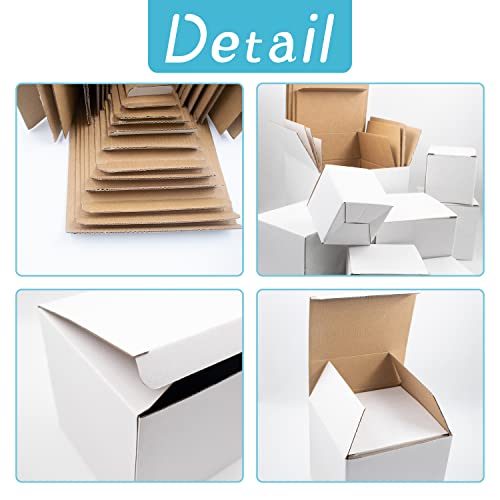 KeaJuidy 12pcs Prank Gift Box Nesting Gift Boxes Assorted Size Surprise Box Square Funny Gag Gift Nesting Cartons Great fo...