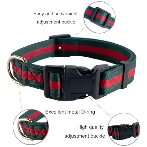 Premium and Stylish Dog Collar Harness and Leash,Soft Comfortable，Chest Adjustable Pet Harness,Luxury Fashion Dog Harness ...