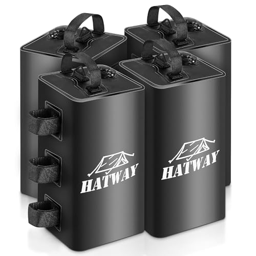 Hatway Canopy Water Weight Bag,88 LBS Water Tent Weights Set of 4 Leg Weights for Pop Up Canopy,Gazebo,Canopies,Tent-4 * 1...