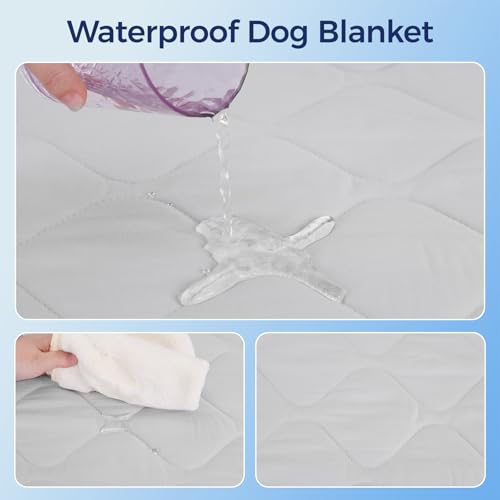Rywell Cooling Blanket for Dogs, Large Dog Cooling Mat Q-Max>0.5, Durable&Versatile with Cooling&Soft Surfaces for All Sea...