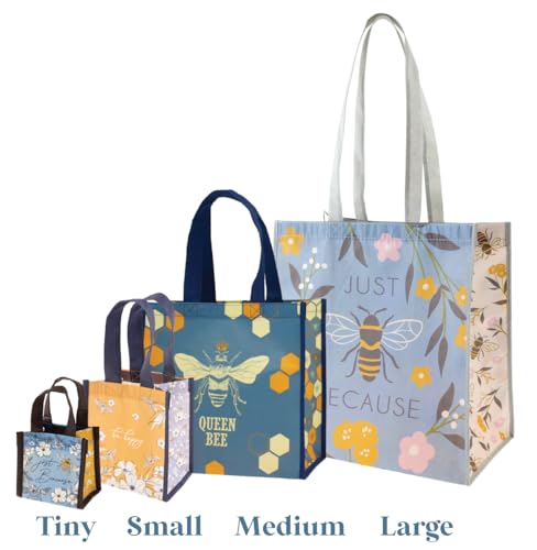 Karma Reusable Gift Bags - Tote Bag and Gift Bag with Handles - Perfect for Birthday Gifts and Party Bags RPET 1 Dog Small