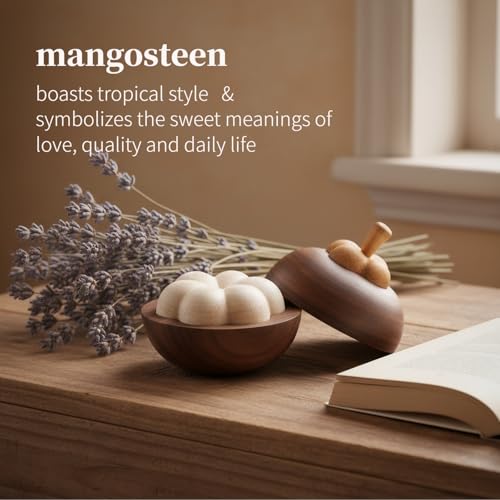 Nythriel Passive Essential Oil Diffuser Wood Petal-Like, Small Portable Aromatherapy Diffuser Layered, Mini No-Electric Na...