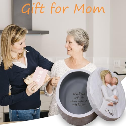 Sayouart Gifts for Mom, Gift for Mom from Son Daughter, Moms Gifts for Birthday, Mother’s Day and Christmas, Sculpted Han...