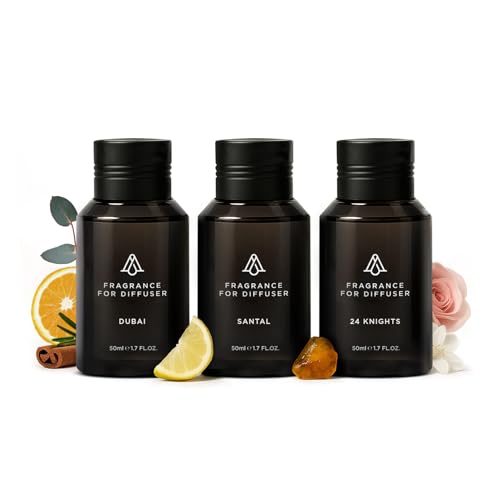 AromaPlan The Bestsellers Set, Dubai, Santal, 24 Knights - Top Picks Set Collection- Gift Set, USA Fragrance- Luxury Aroma...