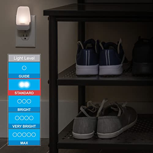 GE LED Night Light, Plug-in, Dusk to Dawn Sensor, Warm White, Ambient Lighting, Ideal Kids Adults Nightlight for Bedroom, ...