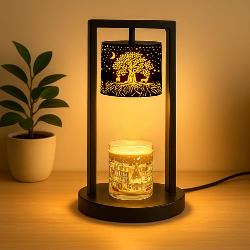 Candle Warmer Lamp with Timer Wax Melt Warmer for Scented Jar Candles Candle Lamp Warmer Gifts for Mom, House Warming Gift...