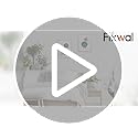 Fixwal Gold Floating Picture Frame Set of 2, 8 x 10 Tempered Glass, Tabletop Display, Multi Size Including 6 x 8, 5 x 7