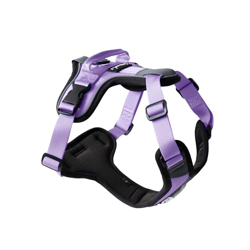 ShawnCo Basecamp Dog Harness, No-Pull Pet Vest with 3 Leash Clips, Padded, Reflective, Lightweight and Adjustable Harness ...
