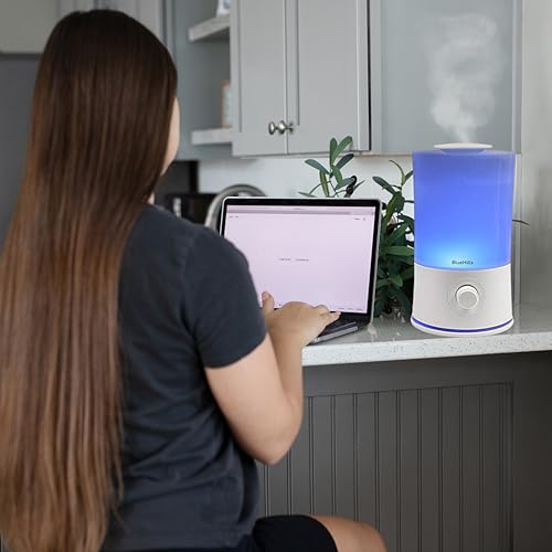 BlueHills Premium 2000 ML XL Large Essential Oil Diffuser Aromatherapy Humidifier for Large Room Home 40 Hour Run Huge Cov...