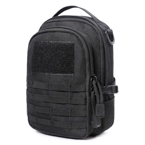 Azarxis Molle Pouches, Tactical Compact EDC Small Utility Pouch Waist Bags Sundries Storage Admin Organize Gear Gadget for...