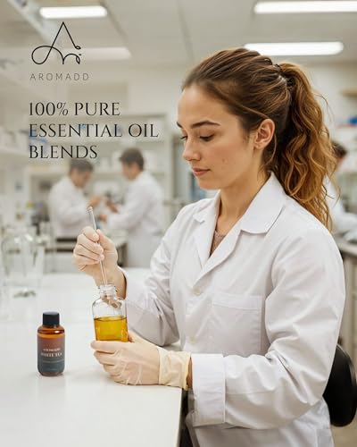 Aromadd Aromadd White Tea Diffuser Oil Inspired by Luxury Hotel Scent, Essential Oils for Waterless Diffuser, White Tea & ...