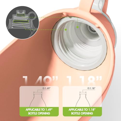 SUPERDESIGN Dog Water Bottle, Portable Dog Water Bottle for Small to Large Dogs, Leak Proof Dog Travel Water Bottle, Small...