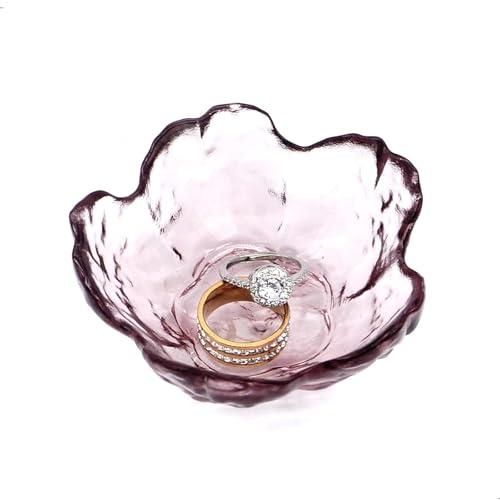 Flower Jewelry Tray, Deccorative Ring Dish Coquette Room Decor Aesthetic Small Trinket Tray Jewelry Organizer