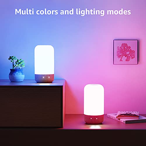 Lepro Table Lamp, LED Touch Lamp for Bedroom, Dimmable Bedside Night Light with Auto-off Timer, 350lm Tunable Soft Warm Wh...