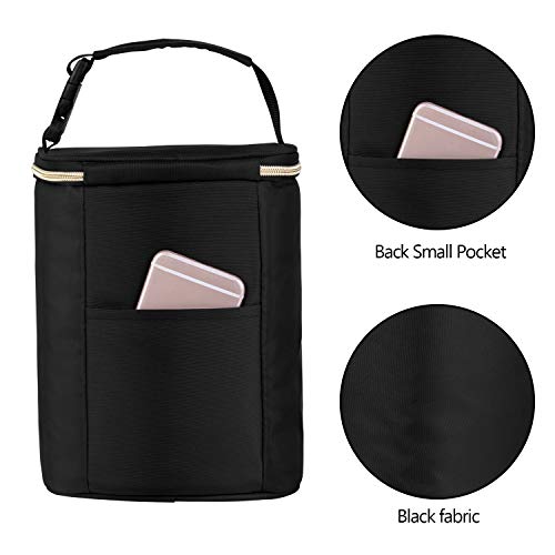 Teamoy Breastmilk Cooler Bag, Baby Bottles Bag for up to 4 Large 9 Ounce Bottles, Perfect for Working Mom Mother, (Bag ONL...