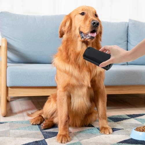 docucher Deshedding Dog Brush, Dog Grooming Brush for Shedding, Pet Hair Removal Tool for Cats, Dogs, Horses, Easy Hair Re...