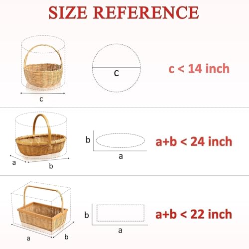 PigPotParty 24x30 Inch Large Cellophane Bags for Gift Baskets with Red Ribbon Bows, 10 Pack Clear Plastic Basket Wrap with...