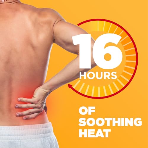 ThermaCare Advanced Back & Hip HeatWraps, Long-Lasting, Disposable Heat Therapy for Lower Back Pain, Muscle Soreness, & He...