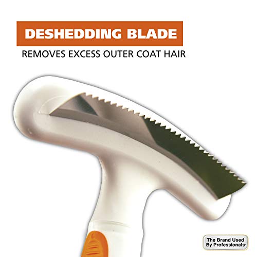 Wahl 2-in-1 Combination Double Row Pet Rake with Hair Shedding Blade for Dog or Cat Fur by The Brand Used by Professionals...