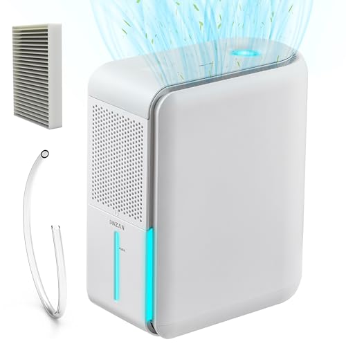 3 in 1 Dehumidifier, Humidifier & Aroma Diffuser with Air Combo One - 39Oz, Small Auto Purifier Humidity Control Quiet 27d...