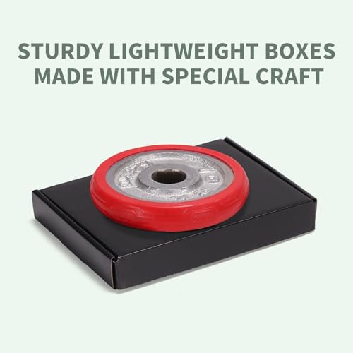 Rempry 7x5x1 Inches Black Shipping Boxes Pack of 50, Cardboard Corrugated Mailer Boxes for Packaging Small Business, Small...