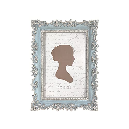 AELS 4x6 Inch Vintage Picture Frame, Elegant Antique Photo Frames with Glass Front, Photo Display, Tabletop Wall Hanging, ...