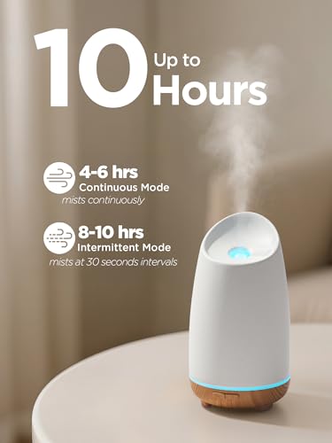 InnoGear 150ml Ceramic Oil Diffuser, Handcrafted Stone Essential Oil Diffuser Aromatherapy Diffusers Ultrasonic Cool Mist ...
