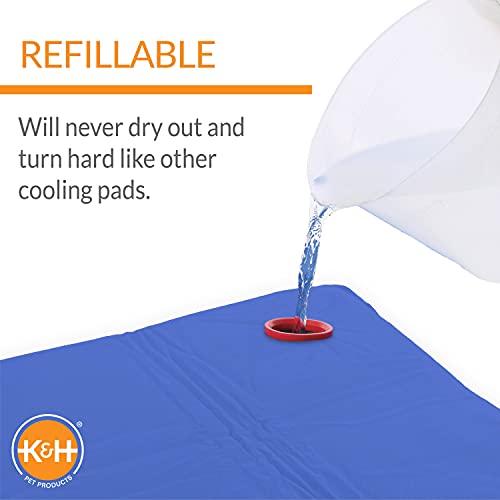 K&H Pet Products Coolin' Pet Pad Dog Mat, Portable Dog Cooling Mat for Travel or in Home, Perfect for Carriers, Crates, Ou...