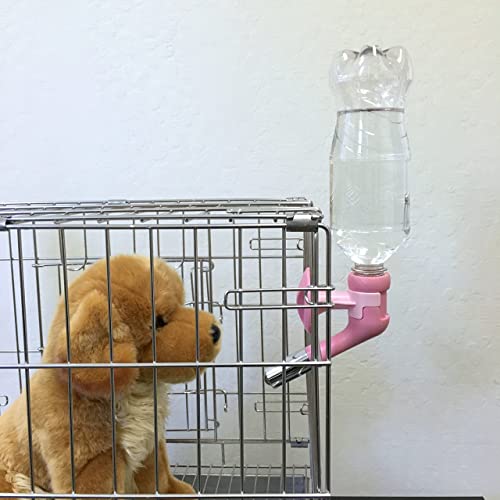 Choco Nose Patented No-Drip Water Bottle/Feeder for Large Dogs Over 50 lbs - Wire Cages, Crates or Kennels. 16 oz. X-Large...