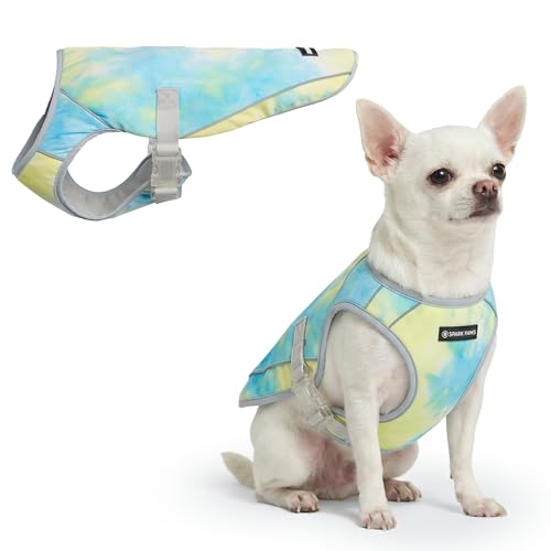 Spark Paws Dog Cooling Vest - SPF 50 UV Sun Protection - Summer Heat Relief Gear for Dogs, Lightweight, Evaporative Coolin...