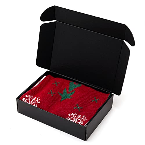 Timirog 9x6.5x2 Inches Black Shipping Boxes 25 Pack - Corrugated Cardboard Mailing Box for Small Business, Tab Locking Lit...