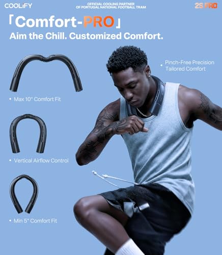 TORRAS Coolify 2026 Neck Air Conditioner 2S PRO, Ice-Feel Semiconductor Cooling Neck Cooler & Personal Air Conditioner for...