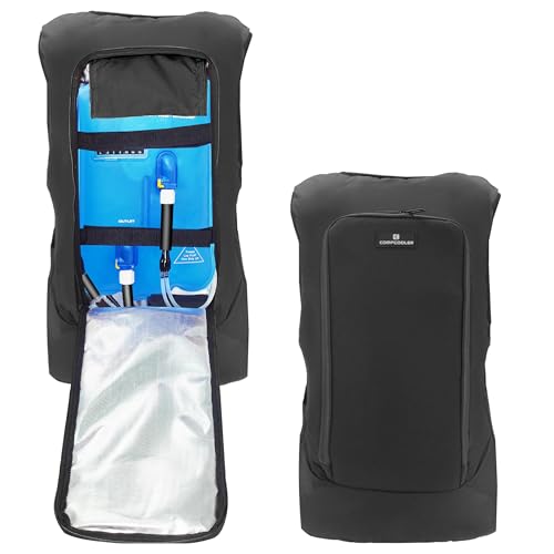 COMPCOOLER Cooling Vest - Men & Women,Ice Vest Temperature Adjustable and Keeps Cooling for a long time,Hot Days Outdoor Work
