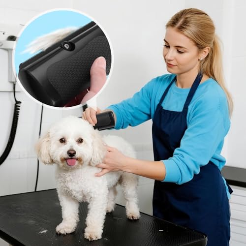Deshedding Dog Brush, Groompro Deshedding Brush for Dogs, Cats, Rabbits, Horses, Ergonomic Pet Grooming Tool for Remove Sh...