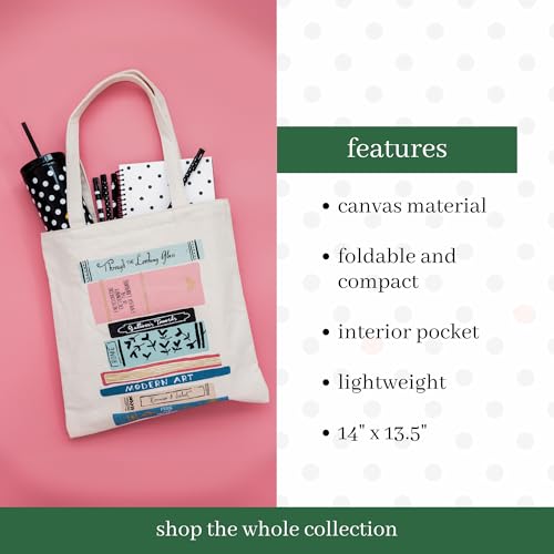kate spade new york Canvas Tote Bag with Interior Pocket